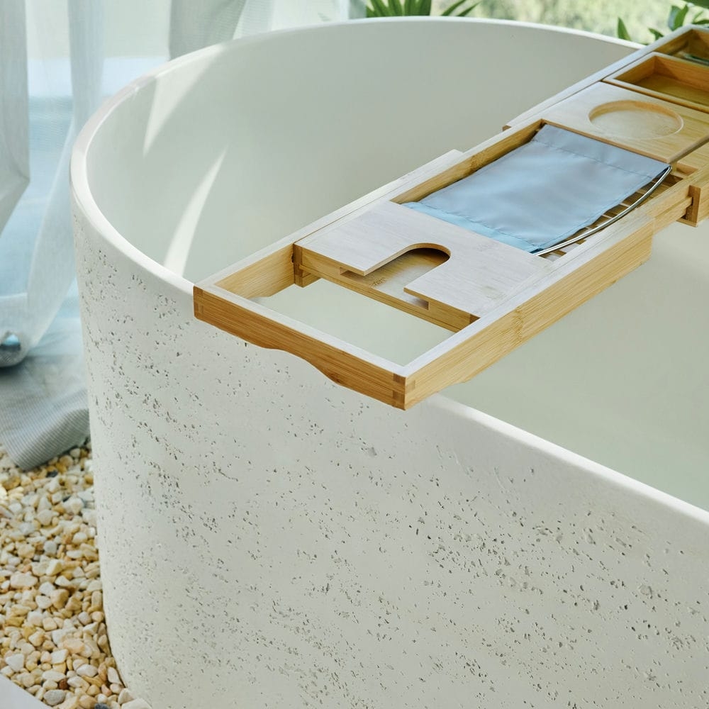 Rivius Saren - Bồn Tắm Đá Mài Phong Cách Bắc Âu Tối Giản