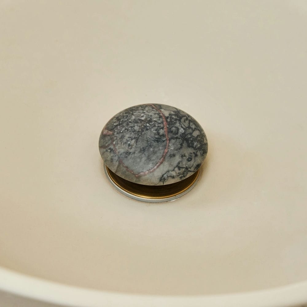 Rivius Mera - Lavabo Tròn Đá Tự Nhiên Tối Giản