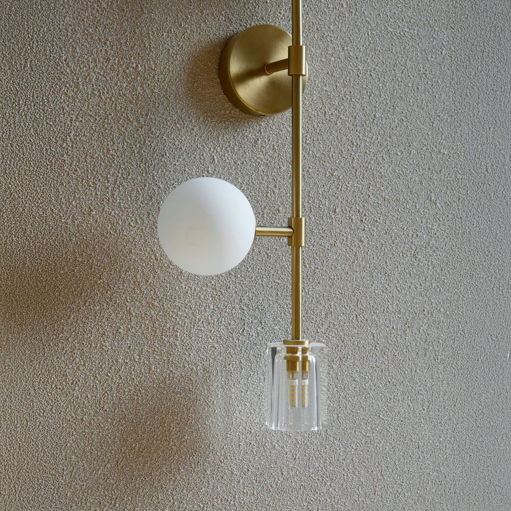 Rivius Dualite – Đèn Tường Hai Chụp Tương Phản