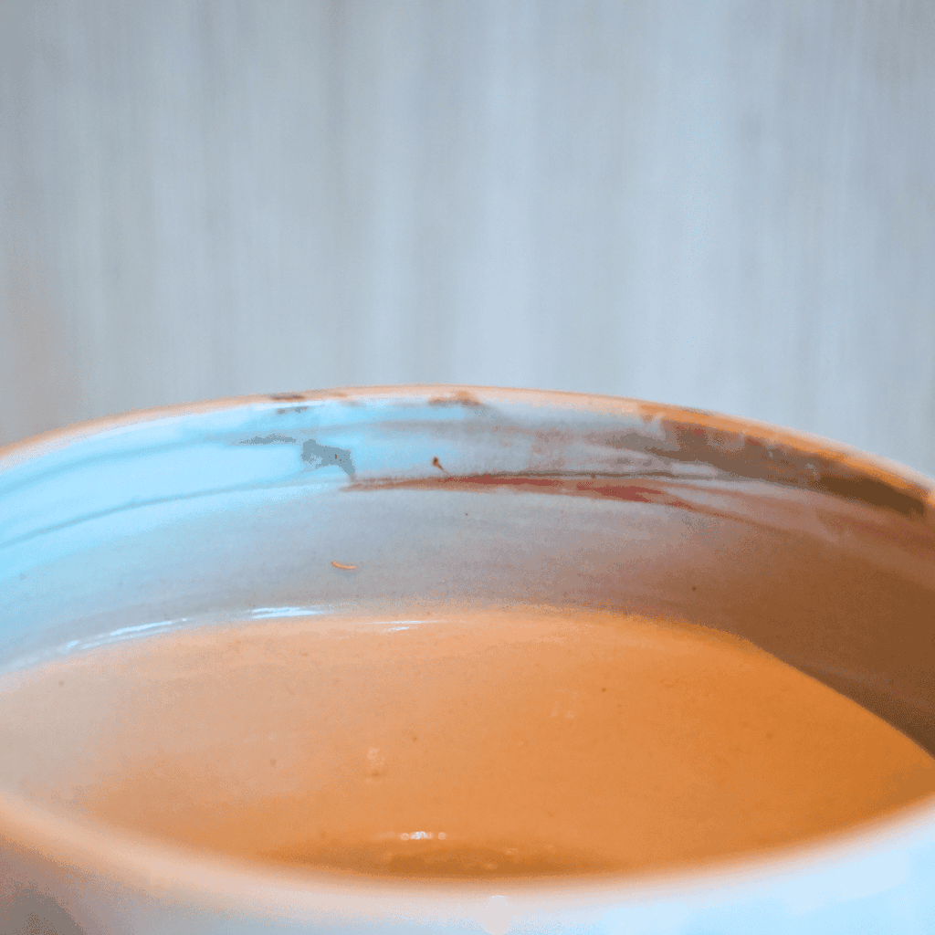 Rivius Caldria – Bình Gốm Vân Cẩm Thạch Dáng Nấm Tối Giản