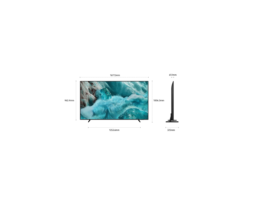 75 Inch QLED Q7FA 4K Vision AI Smart TV (2025)