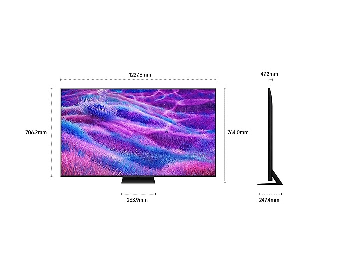 55 Inch Neo QLED QN80F 4K Samsung Vision AI Smart TV (2025)