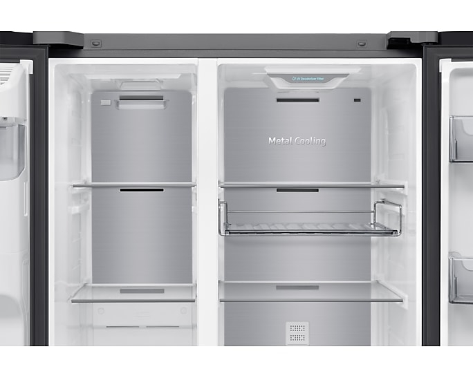 615L Tủ Lạnh Bespoke AI Side by Side -AI Home, Đen