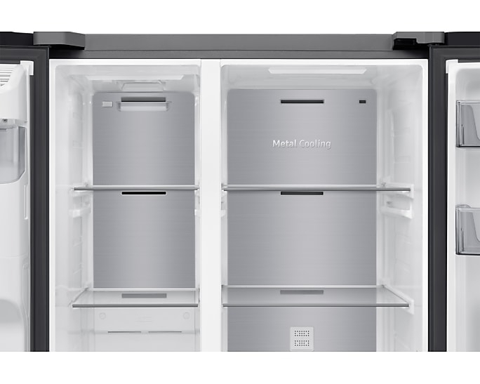 635L Tủ Lạnh Bespoke AI Side by Side -SpaceMax™, Đen