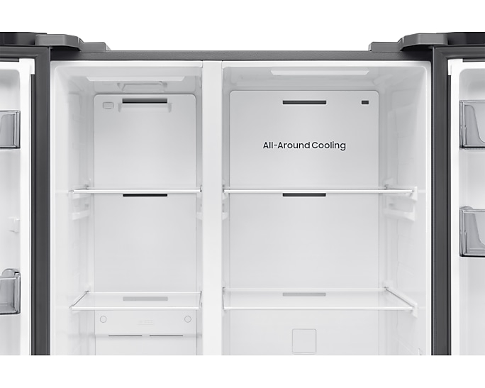 655L Tủ Lạnh Bespoke AI Side by Side -SpaceMax™, Bạc