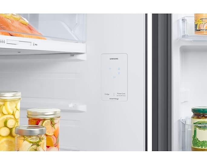 385L Tủ Lạnh Bespoke AI Đông Trên -Optimal Fresh+, Trắng
