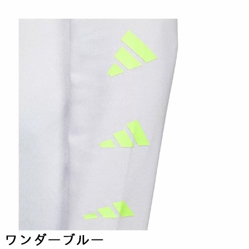 Áo Polo Golf Adidas Nam Chính Hãng - Mock Neck Layered EPW Graphic - Màu Trắng/Xanh| JapanSport HY0961