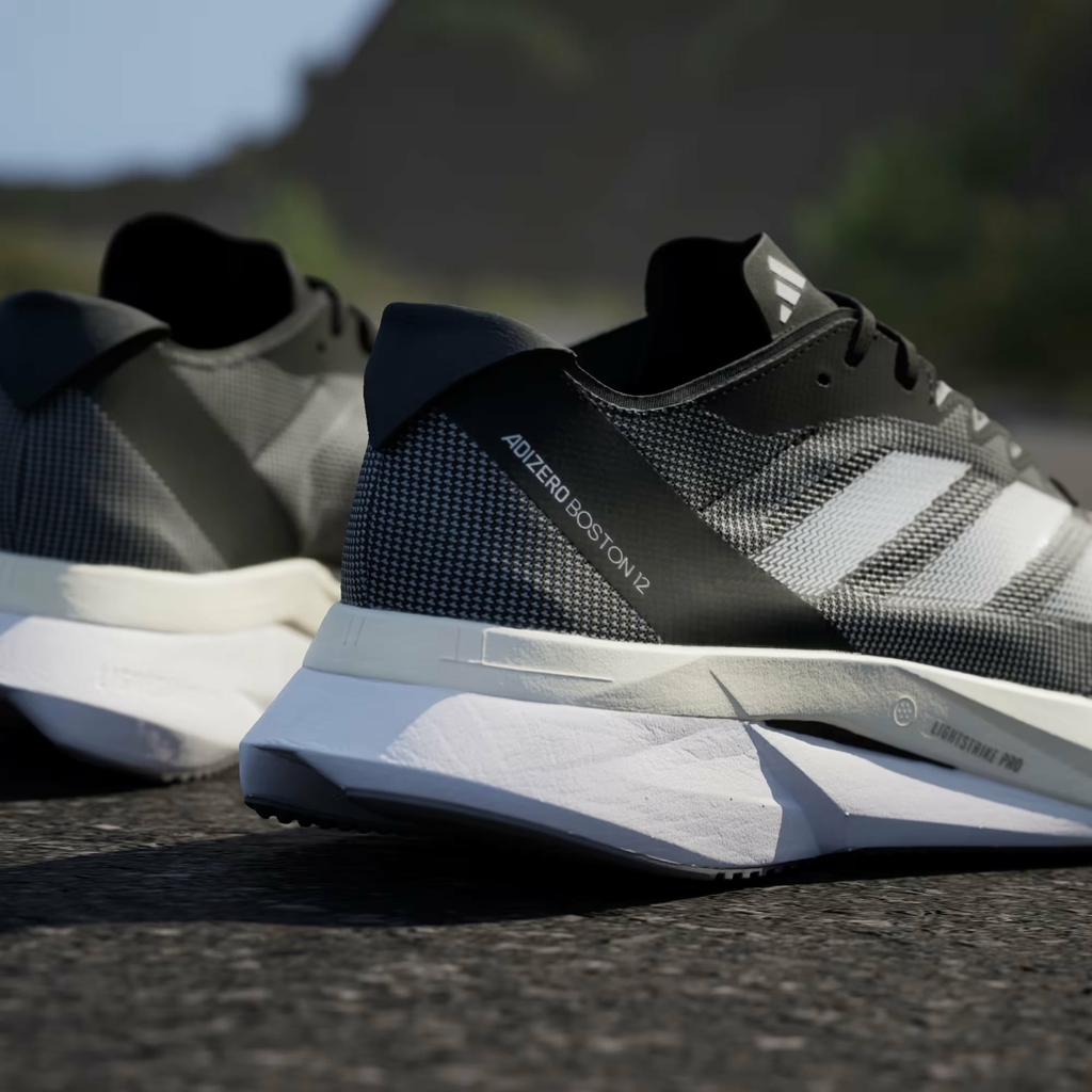 Giày Adidas Nữ Chính Hãng - Adizero Boston 12 Shoes - Màu Đen | JapanSport H03613