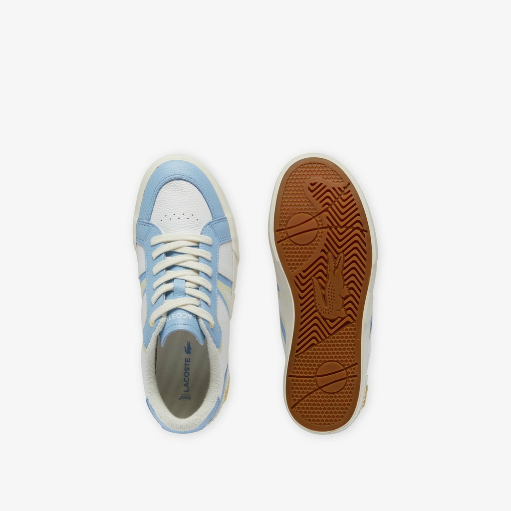 Giày Lacoste Nữ Chính Hãng - L004 Leather Sneakers - Màu Trắng | JapanSport 7-48CFA0003-2K7