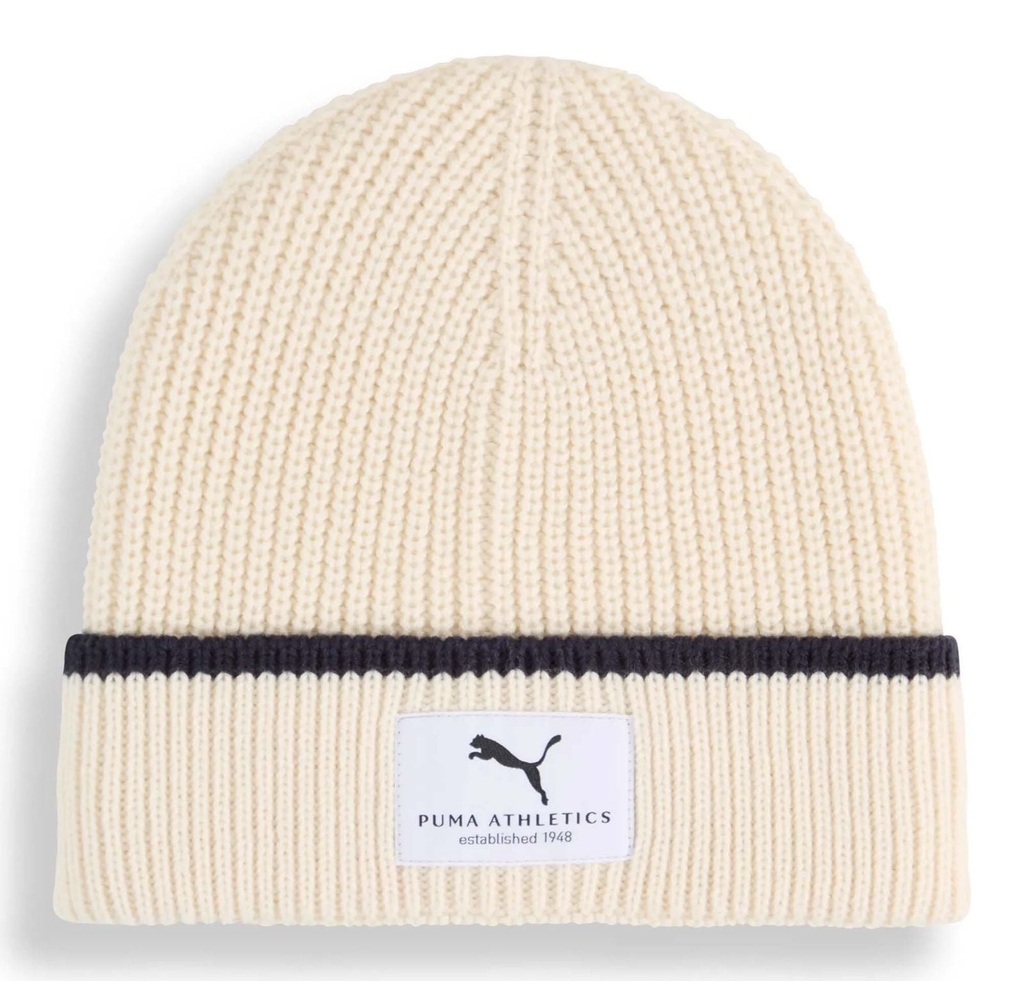 Mũ len Puma Chính Hãng - Mid Crown Beanie Alpine Snow - Màu Kem | JapanSport 026413-01