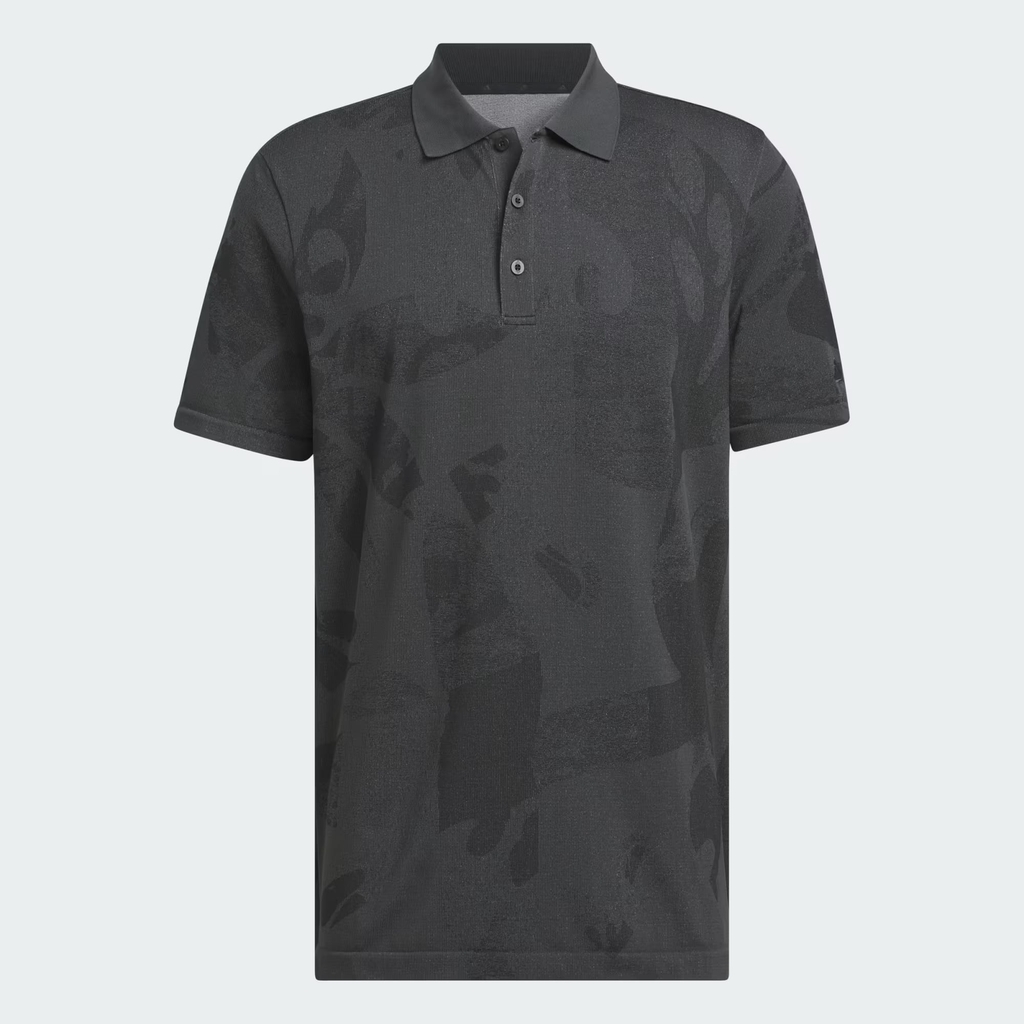 Áo Polo Golf Adidas Nam Chính Hãng - Primeknit Go-to - Màu Đen | JapanSport IW6698
