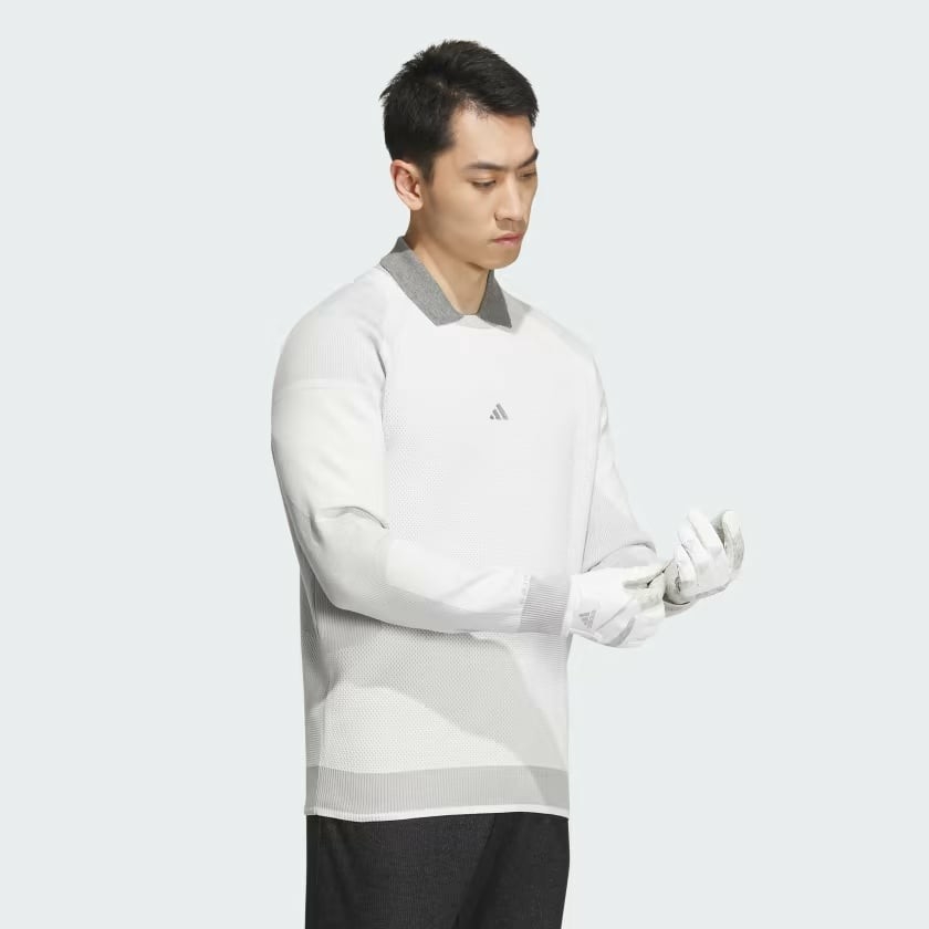 Áo Khoác Adidas Chính Hãng - PRIMEKNIT PULLOVER  - Màu Xám | JapanSport HZ6065