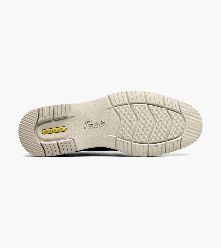 Giày Florsheim Nam Chính Hãng - Vibe Canvas Plain Toe Oxford - Màu Đen | JapanSport 14419-001