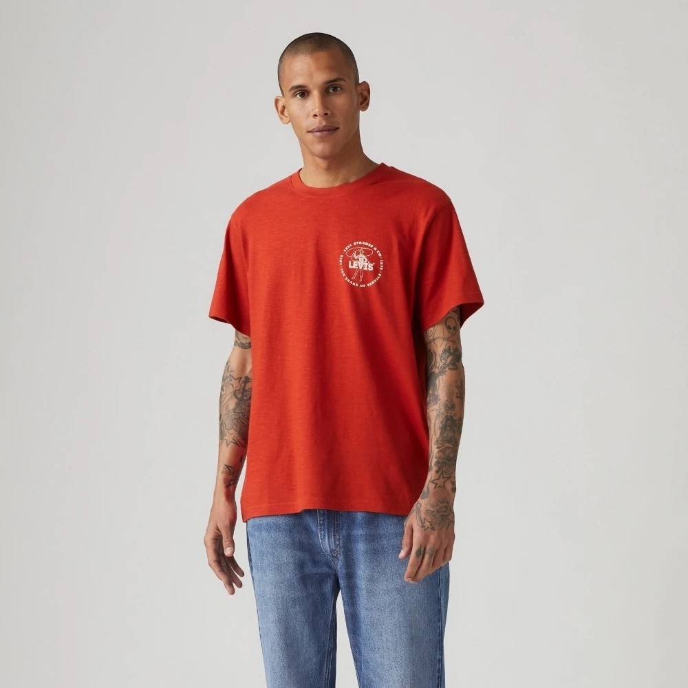 Áo Phông Levi's Chính Hãng - RELAXED FIT TEE - Màu Đỏ | JapanSport 16143-1945