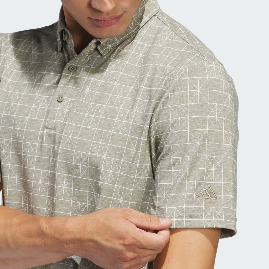 Áo Polo Adidas Nam Chính Hãng - Go-To Novelty Polo Shirt - Màu Bạc | JapanSport IU4424