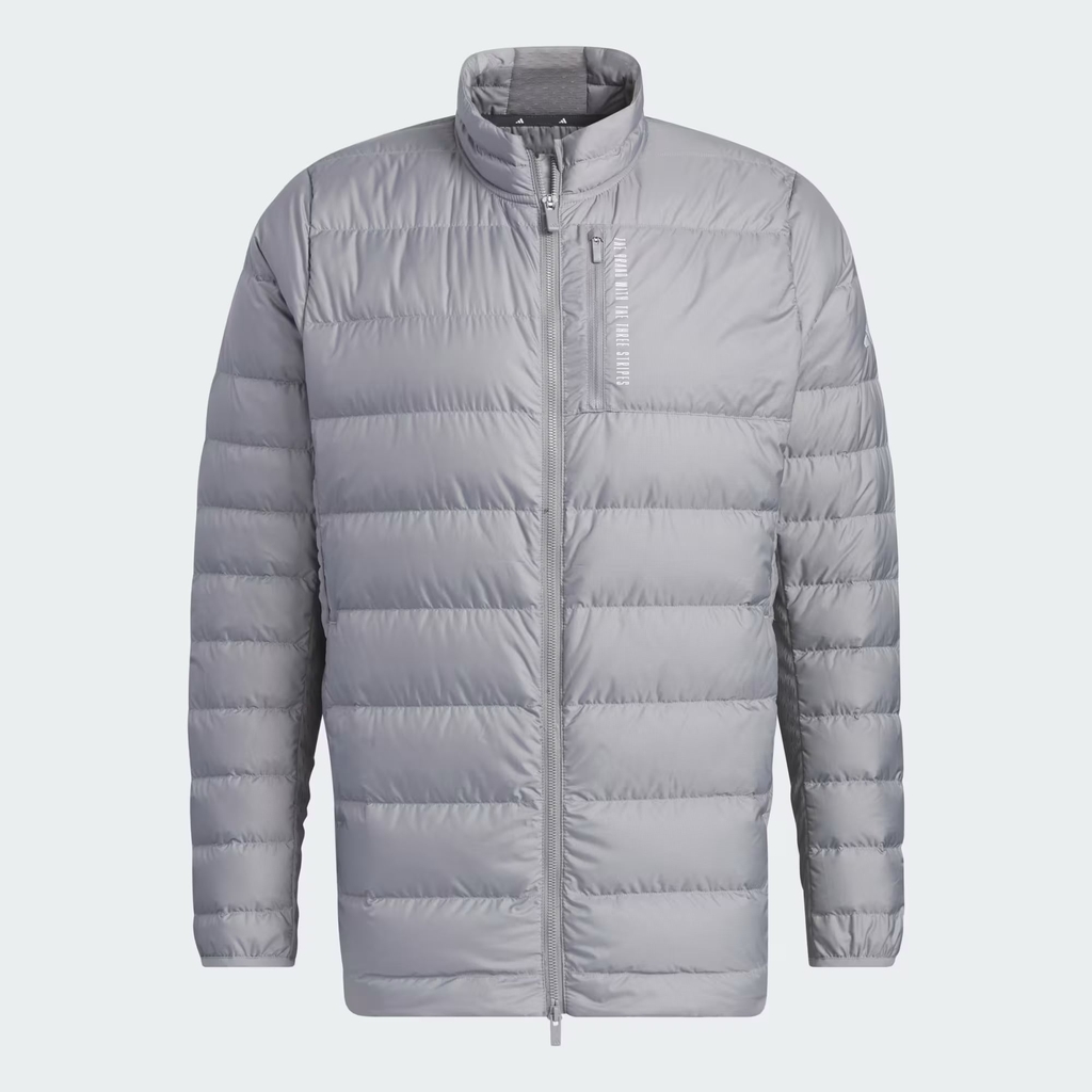 Áo Khoác Adidas Chính Hãng - WIND. RDY Full-Zip Down Jacket - Màu Xám | JapanSport IM6477