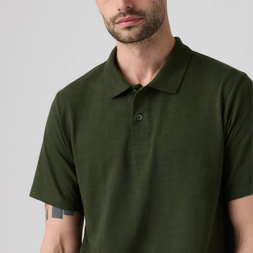 Áo Polo Levi's Chính Hãng - Levi’s Xanh Olive - Màu xanh | JapanSport 003O80027