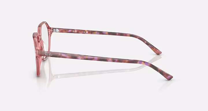 Kính Ray-Ban Nữ Chính hãng - RX5394 JOHN – Transparent Pink - Gọng Kính Hồng Trong Suốt | JapanSport