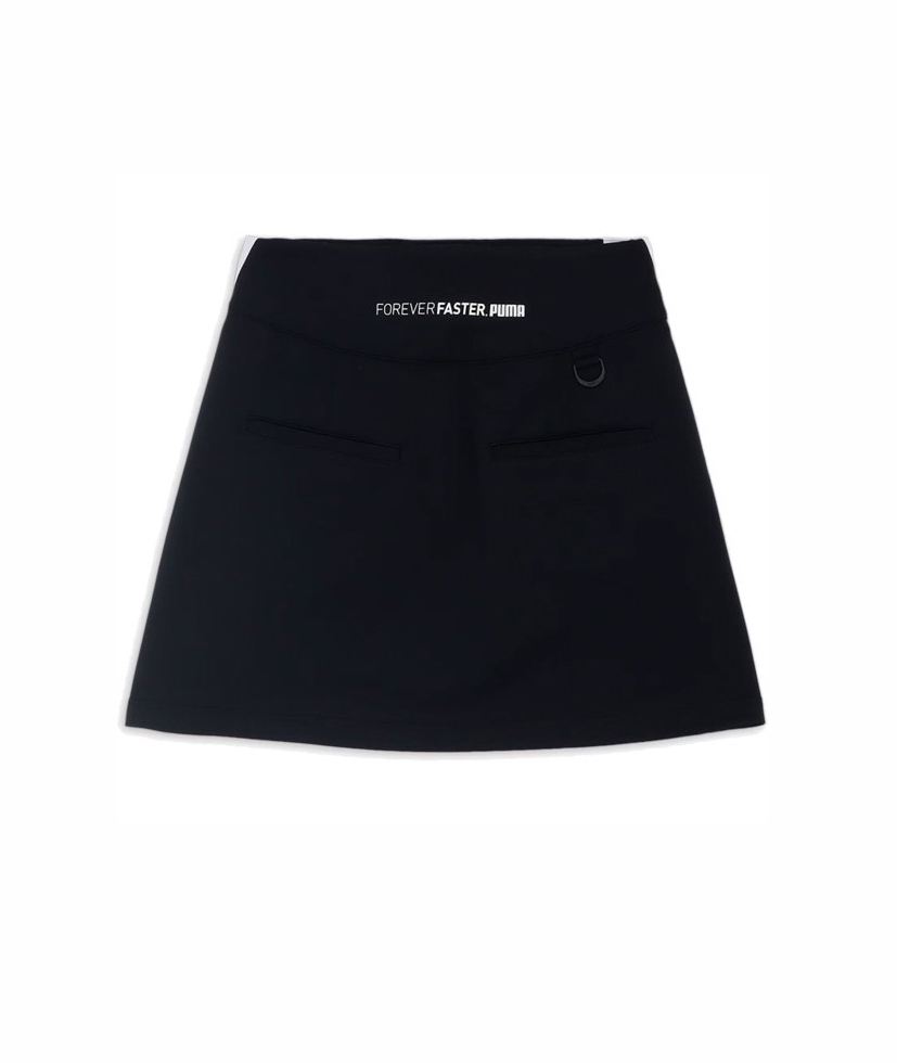 Chân váy Golf Puma Nữ Chính Hãng - W PF Line Skirt - Màu Đen | JapanSport 627723-01