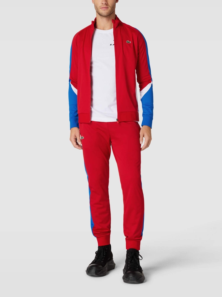 Quần Dài Lacoste Chính hãng - Abrasion-Resistant Tennis Joggers - Màu Đỏ | JapanSport XH9427-51-W50
