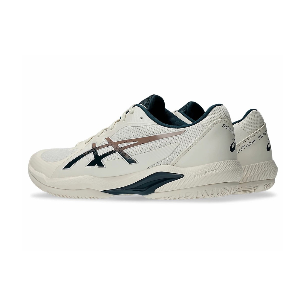 Giày Tennis Asics Nam Chính hãng - SOLUTION SWIFT FF 2 - Màu Trắng Ngà | JapanSport 1041A466-200