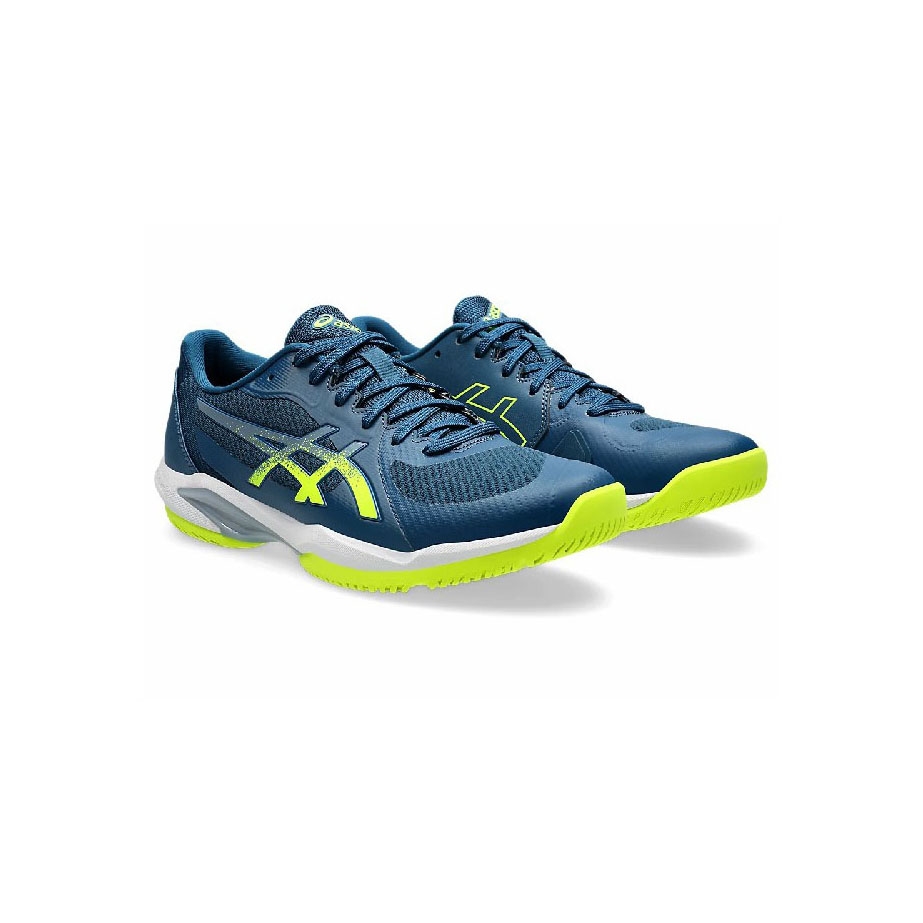 Giày Tennis Asics Nam Chính hãng - SOLUTION SWIFT FF 2 - Màu Xanh | JapanSport 1041A466-400