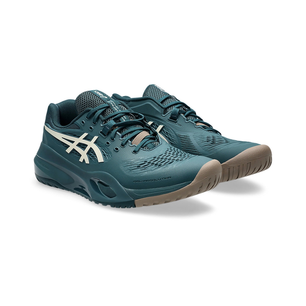 Giày Tennis Asics Nam Chính hãng - GEL-RESOLUTION X - Wide - Màu Xanh | JapanSport 1041A487-300