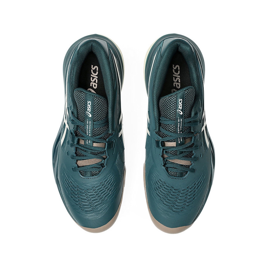 Giày Tennis Asics Nam Chính hãng - GEL-RESOLUTION X - Wide - Màu Xanh | JapanSport 1041A487-300