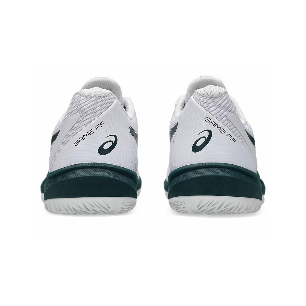 Giày Tennis Asics Nam Chính hãng - GAME FF | Nam | White/Saxon Green | JapanSport 1041A489-100
