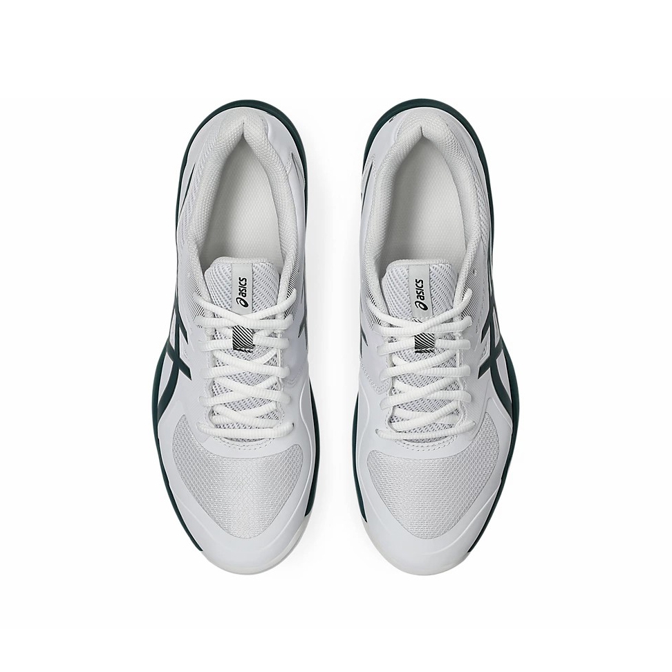 Giày Tennis Asics Nam Chính hãng - GAME FF | Nam | White/Saxon Green | JapanSport 1041A489-100