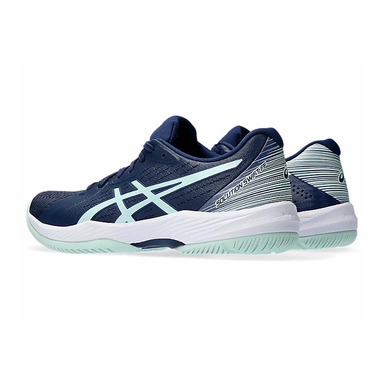 Giày Tennis Asics Nữ Chính hãng - SOLUTION SWIFT FF - Màu Xanh  | JapanSport 1042A197-403