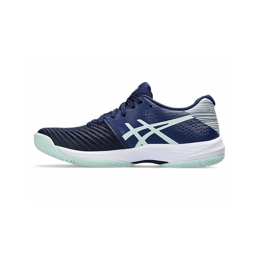 Giày Tennis Asics Nữ Chính hãng - SOLUTION SWIFT FF - Màu Xanh  | JapanSport 1042A197-403