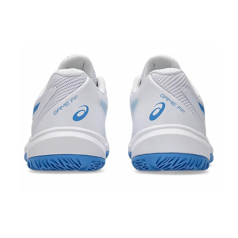 Giày Tennis Asics Nữ Chính hãng - GAME FF - Màu Trắng/Xanh | JapanSport 1042A281-100