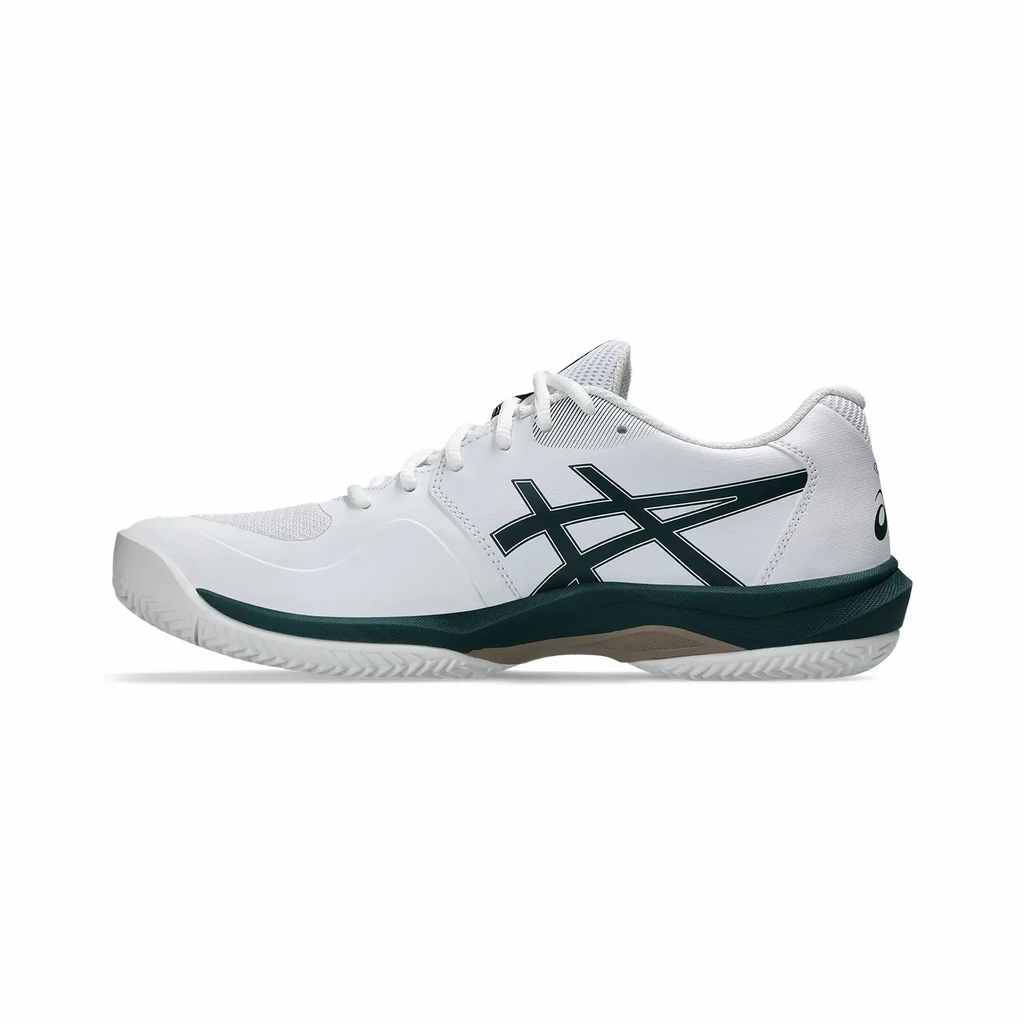 Giày Tennis Asics Nam Chính hãng - GAME FF CLAY/OC - Màu Trắng/Xanh | JapanSport 1041A490-100