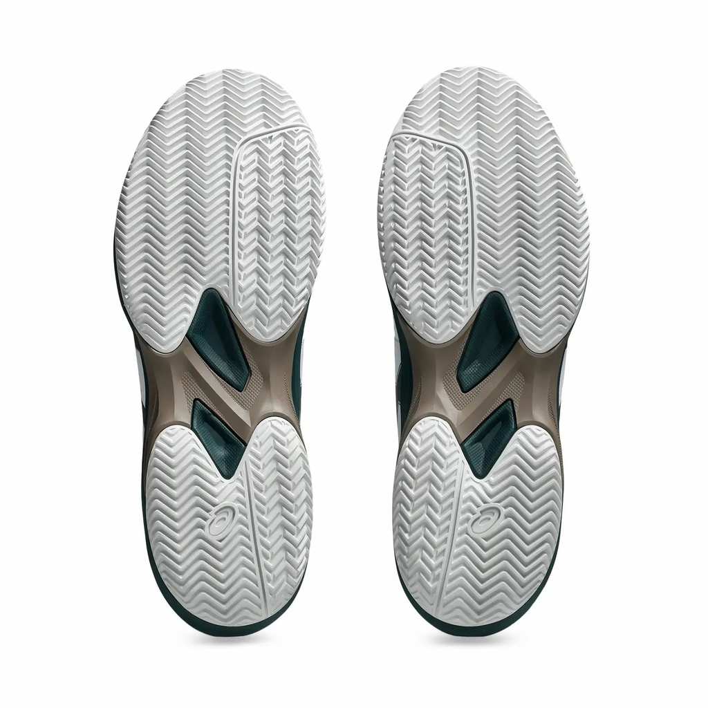 Giày Tennis Asics Nam Chính hãng - GAME FF CLAY/OC - Màu Trắng/Xanh | JapanSport 1041A490-100