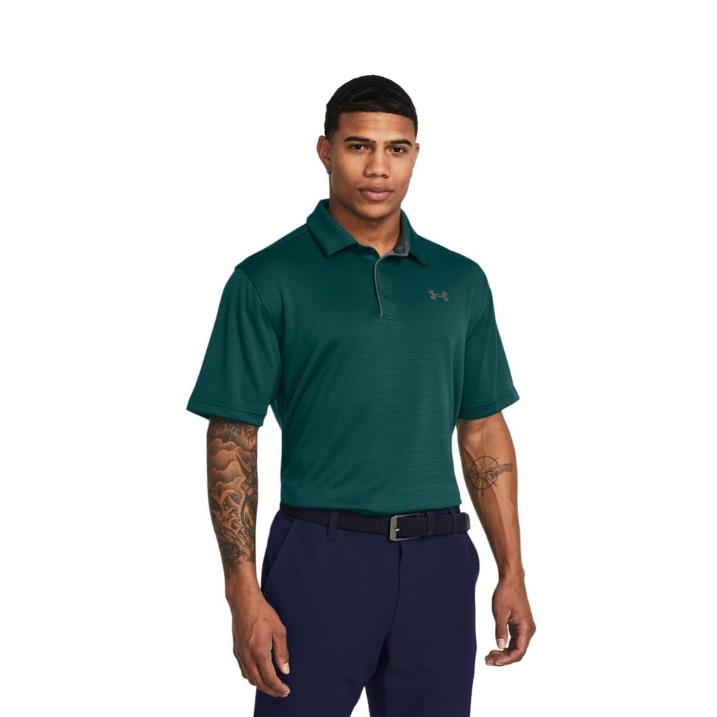 Áo Polo Under Armour Chính hãng - Tech Golf - Màu Xanh | JapanSport 1290140-449