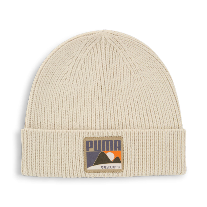 Mũ len Puma Chính Hãng - Better Sportswear Beanie - Màu Be | JapanSport 025470-01