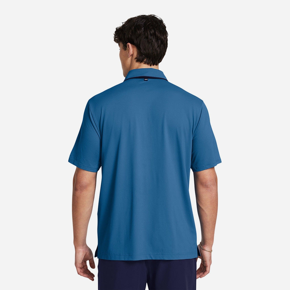 Áo Polo Golf Under Armour Chính hãng - Iso-Chill  - Màu Xanh | JapanSport 1377364-406