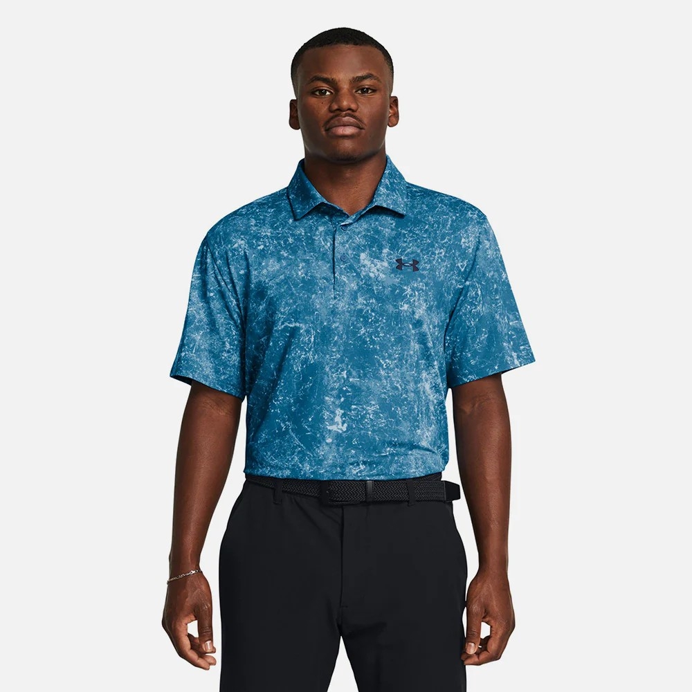 Áo Polo Under Armour Chính hãng - Men's Playoff 3 Polo Shirt - Màu Xanh | JapanSport 1378677-406