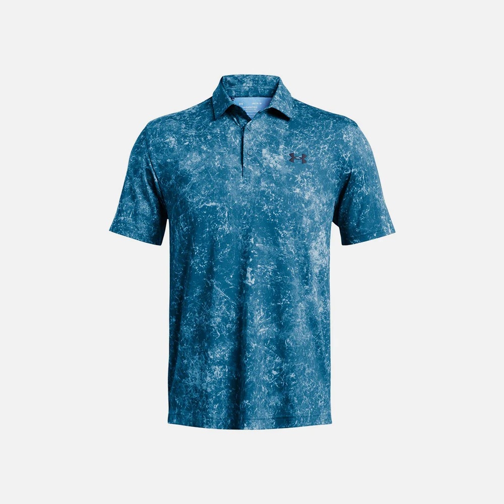 Áo Polo Under Armour Chính hãng - Men's Playoff 3 Polo Shirt - Màu Xanh | JapanSport 1378677-406