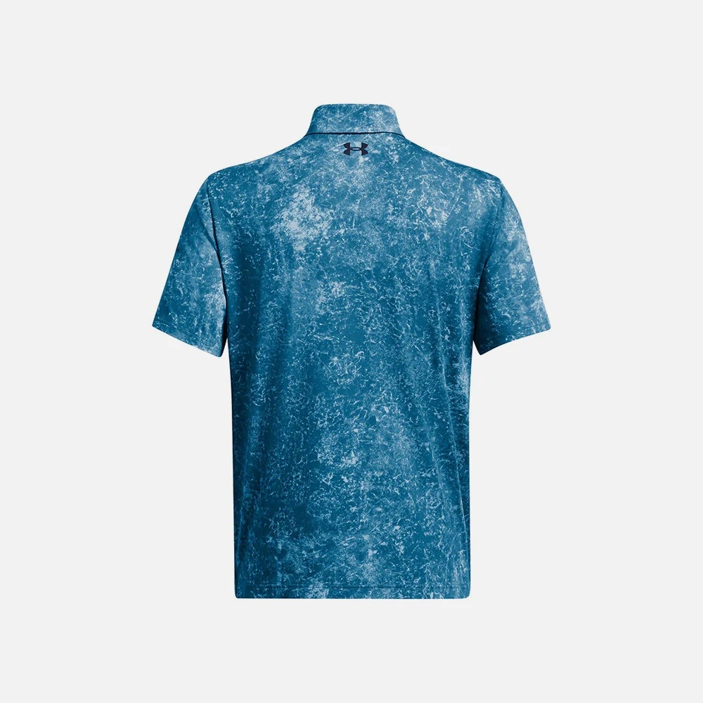Áo Polo Under Armour Chính hãng - Men's Playoff 3 Polo Shirt - Màu Xanh | JapanSport 1378677-406