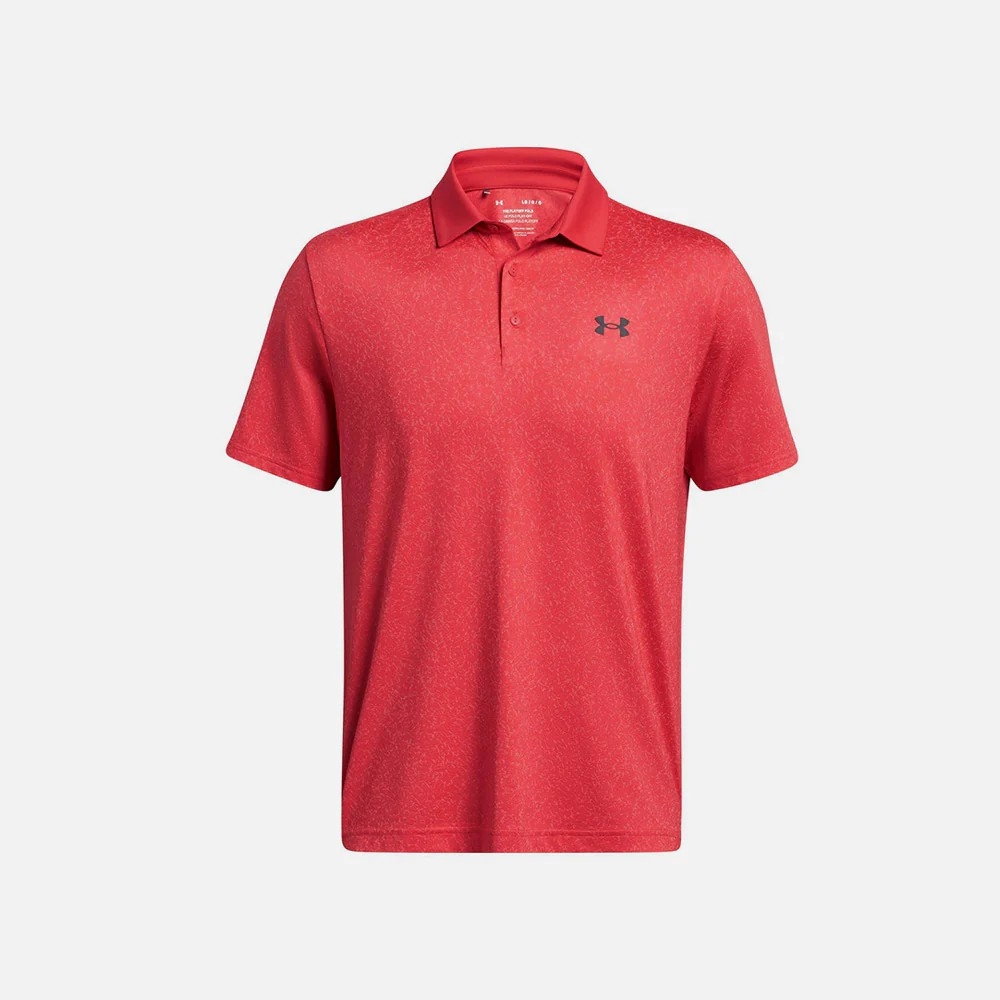 Áo Polo Golf Under Armour Nam Chính hãng - Playoff Coral Jaq  - Màu Đỏ | JapanSport 1383151-814