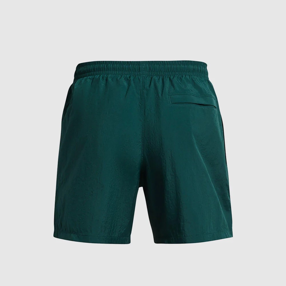 Quần Short Under Armour Chính Hãng - Crinkle Woven Volley - Màu Xanh | JapanSport 1383351-449
