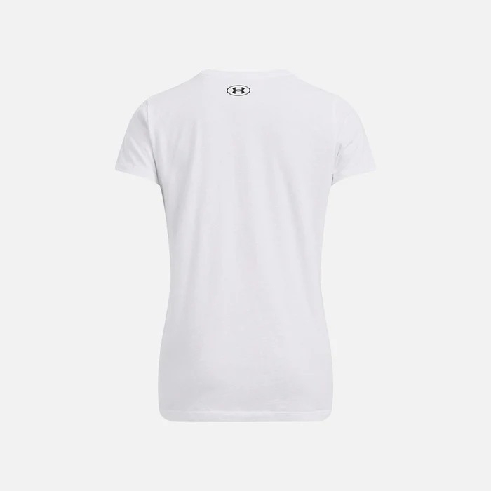 Áo phông Under Armour Nữ Chính hãng - Project Rock Payoff Short Sleeve - Màu Trắng | JapanSport 1389340-100