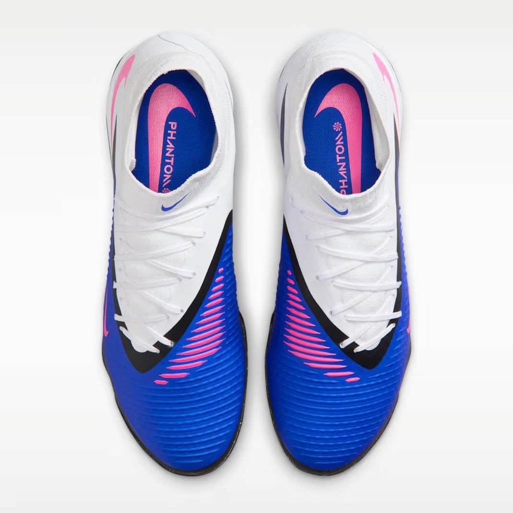 Giày Đá bóng Nike Chính Hãng - Nike Phantom 6 High Academy - Màu Trắng/Xanh | JapanSport HQ2277-446