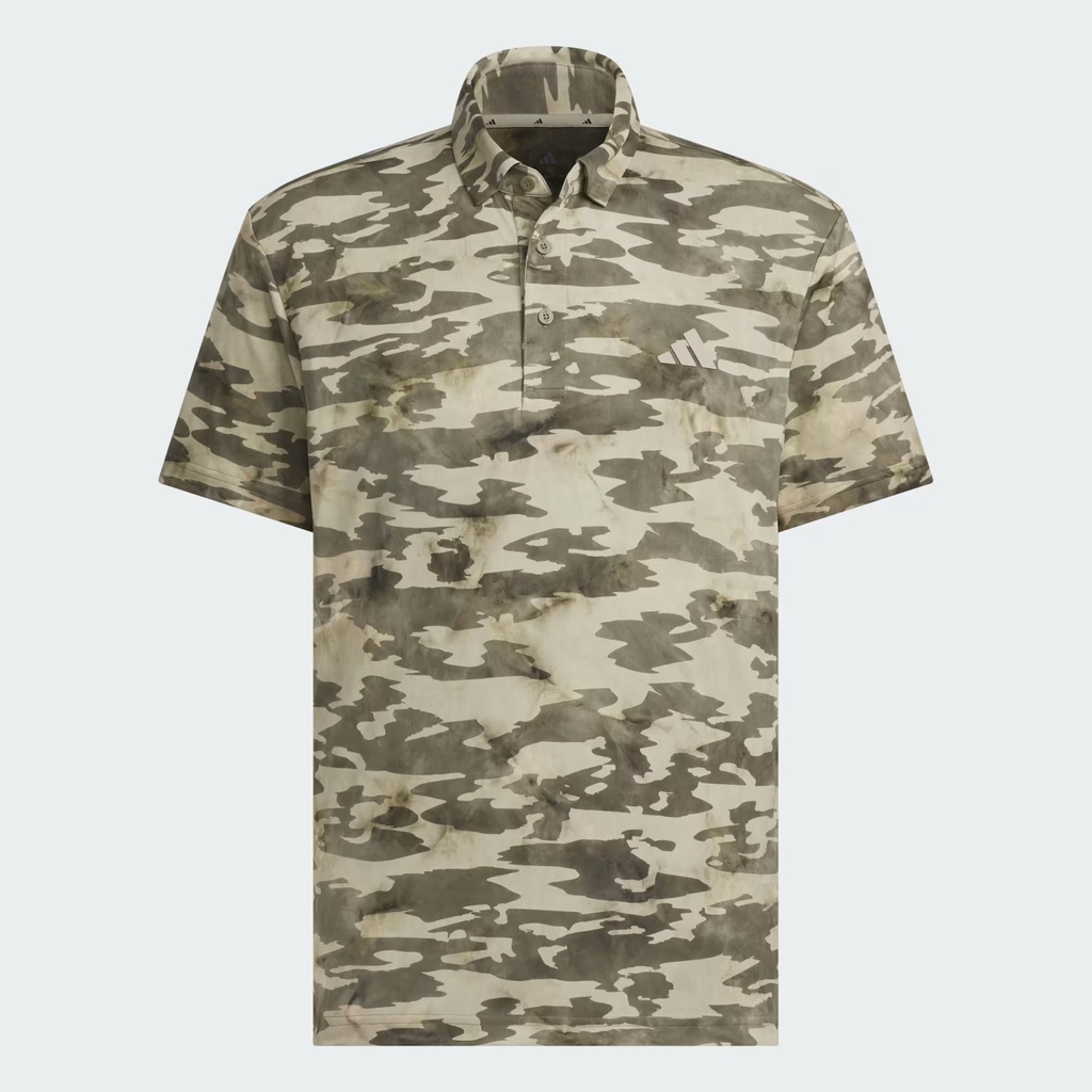Áo Polo Adidas Nam Chính Hãng -  Sleeveless polo shirt with a printed design on the front - Màu Xanh | JapanSport JF6280