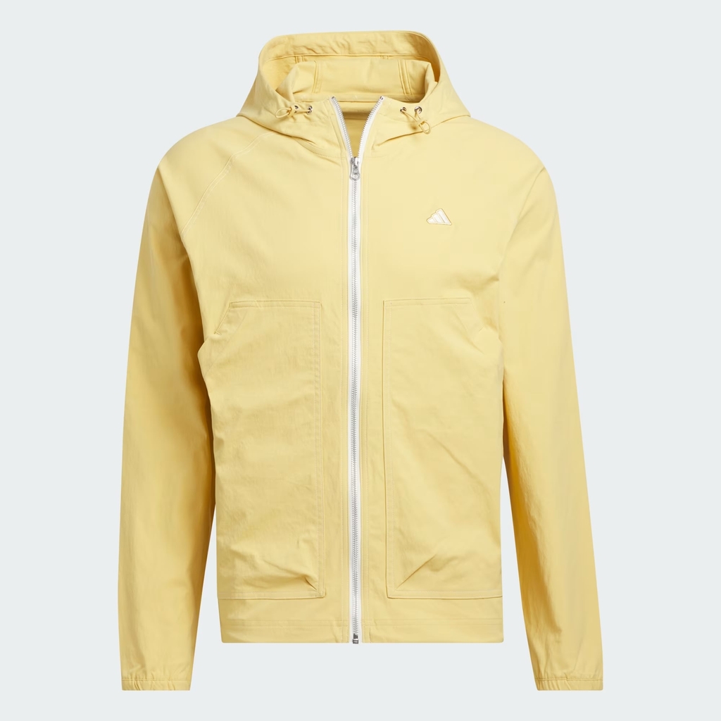 Áo Khoác Adidas Chính Hãng - Go-to Utility Dwr Full Zip Jacket - Màu Vàng | JapanSport IT2359