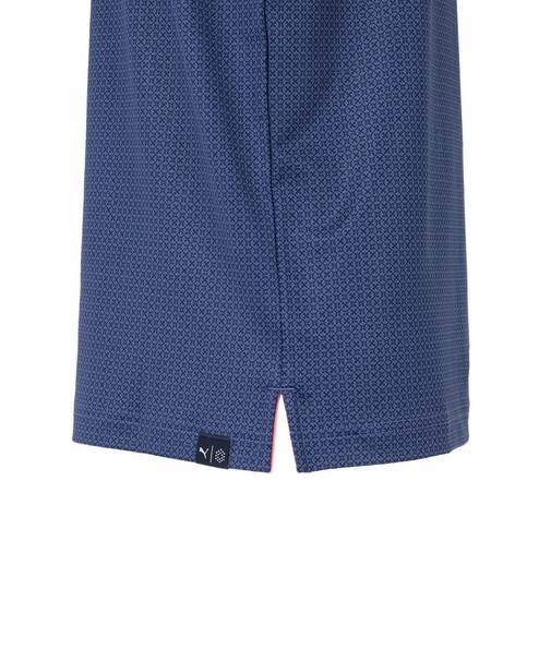 Áo Polo Puma Chính Hãng - Golf Wear MATTR TILE - Màu Navy | JapanSport 631989-01