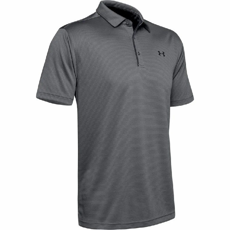 Áo Polo Under Armour Chính hãng - Men's UA Tech™ Polo - Màu Xám | JapanSport 1290140-040
