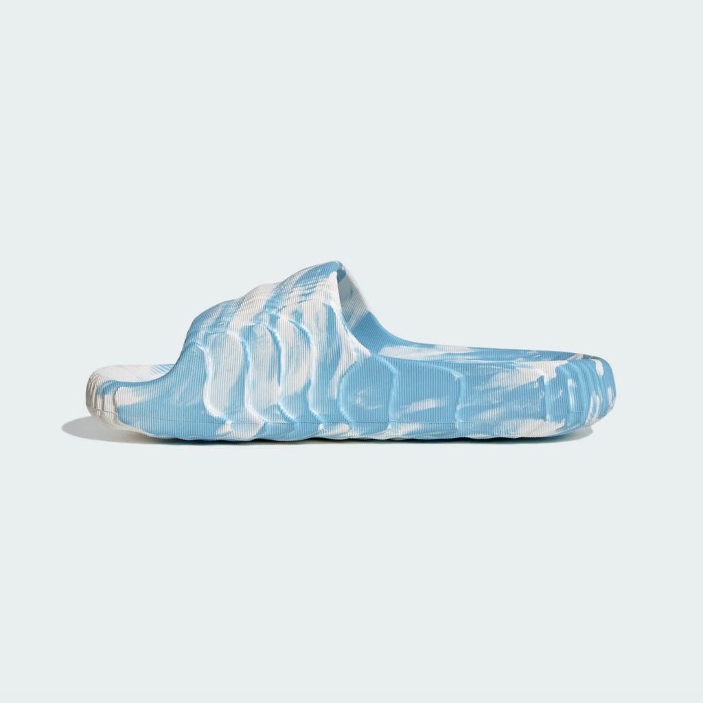 Dép Adidas Chính Hãng - ADILETTE 22 SLIDES - Xanh/Trắng | JapanSport ID7807